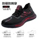 Labor protection shoes for men in summer, breathable, steel toe, anti-smash, anti-puncture, lightweight, deodorant, old protection with steel plate for construction site work