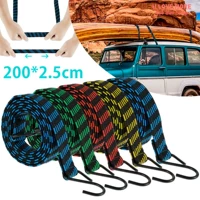 5pcs Car Bicycle Accessories Elastics Rubber Luggage Rope Co