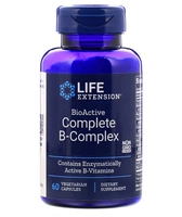 Spot American Life Extension B Семейство Complosed Vitamin B VB Фолиевая кислота витамин 60 капсулы