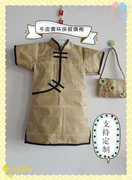 Trang phục sản xuất giấy kraft catwalk cho trẻ em ngày 1 tháng 6 làm bằng tay - Trang phục