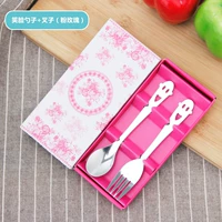 Улыбка вилка вилка ложка розовая роза