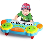 Qinqin hai trong một trẻ sơ sinh piano điện tử trẻ em giáo dục sớm câu đố đồ chơi âm nhạc piano 1-3-6 tuổi. - Đồ chơi nhạc cụ cho trẻ em