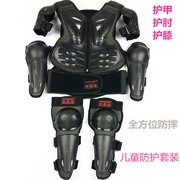 Yu Sheng thư SX081 thiết bị bảo vệ xe máy áo giáp trẻ em áo giáp trẻ em áo giáp bảo vệ chống vỡ miếng đệm đầu gối - Xe máy Rider thiết bị