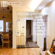 Có thể tháo rời DIY di động sắt rèn đa chức năng sáng tạo phân vùng màn hình hiện đại nhỏ gọn cá tính hiên cửa sổ treo màn hình