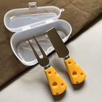 Комплект, коробка для хранения, обеденная тарелка, вилка для фруктов