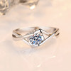 [Angel Kiss] 1 carat diamond ring