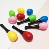 Детская качалка для новорожденных, погремушка, ударные инструменты, маракас, красная игрушка для тренировок, можно грызть, раннее развитие