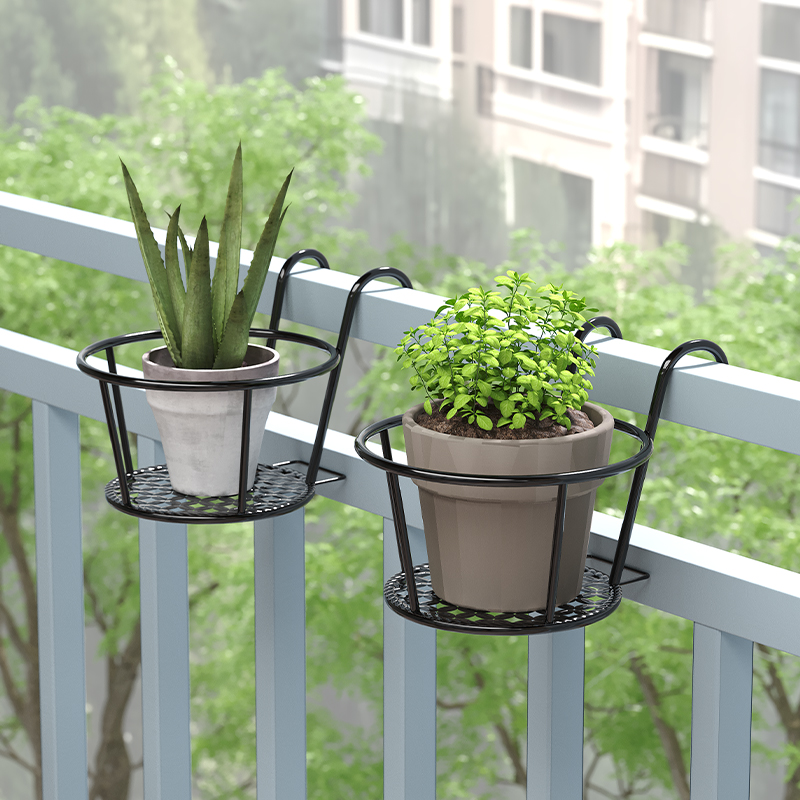 kệ bậc thang trồng cây Ưu đãi đặc biệt giá đựng hoa giá để đồ ban công Giá treo chậu hoa lan can treo lan can sắt mọng nước Giá treo chậu hoa bệ cửa sổ giá treo lan can kệ de cây cảnh ban công thanh lý kệ sắt trồng rau