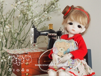 taobao agent 机 Plastic sewing machine 料 6 -point BJD baby uses photo props Blythe small cloth OB27pullip