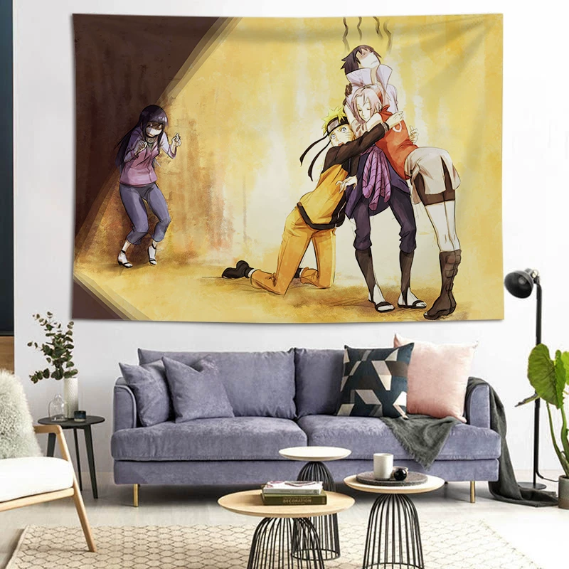 Naruto Background Factering INS Room Decoration