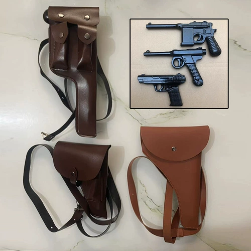 Сценическое выступление деревянная красная армия пистолетная раковина опровергает пистолета с пистолетом от орудийной раковины раковины из красной армии коробки для пистолета кожа