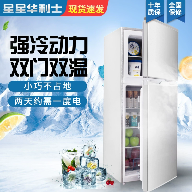 Tủ lạnh Star Wallis công suất lớn làm lạnh, cấp đông, tiết kiệm điện, tủ lạnh nhỏ 2 cửa, cho thuê hộ gia đình tập thể - Tủ lạnh