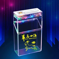 262 Зарядка прозрачных сигаретных ящиков имен овец