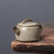 ấm ủ trà Xiang Shihao được lưu truyền lò đá anh em nứt mở mảnh cổ phong cách Trung Quốc miệng lớn súng thép nhỏ ấm trà gốm nồi đơn Hanwa ly thủy tinh uống trà