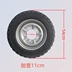Lốp đặc ba bánh chạy điện 300 400-8 350 450-12 inch Lốp đặc bơm hơi không dây buộc Lốp xe máy