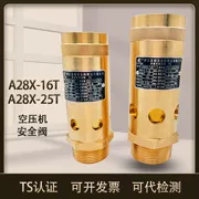 Van an toàn máy trục vít Fuchao A28X-16T A28X-25T tất cả các loại đồng máy nén khí van an toàn dầu khí van giảm áp