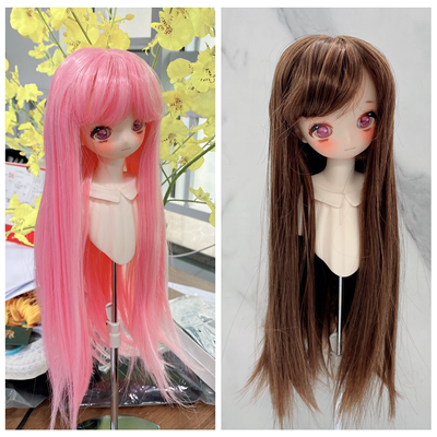 taobao agent Wig, doll, bangs, new color, European style, scale 1:3, scale 1:4, scale 1:6