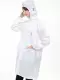 Quần áo chống tĩnh điện quần áo phòng sạch có mũ trùm đầu áo khoác chống bụi nhà máy điện tử màu xanh và trắng cho nam và nữ