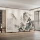 kệ đựng sách Màn hình gấp tùy chỉnh 
            di động Vách ngăn phòng khách Trung Quốc bằng gỗ nguyên khối văn phòng khách sạn phòng trà cảnh quan Màn hình gấp tùy chỉnh Tháp Wangyun giá treo tường