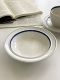 Глубокий синий интерьер -суп тарелка 6 дюймов