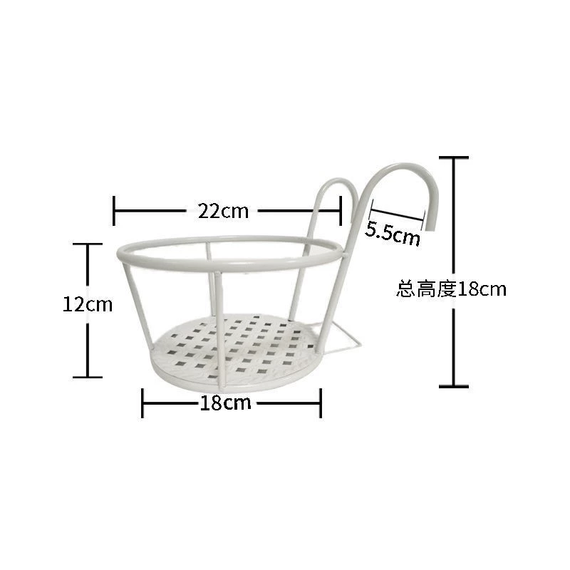 Giá để đồ hoa lan can ban công giá treo chậu hoa giá treo hoa mọng nước giá bậu cửa sổ phòng khách trong nhà sắt nghệ thuật treo kệ gỗ trồng hoa ban công 