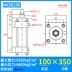 xi lanh điện thủy lực Xi lanh xi lanh thủy lực nhẹ/đường kính MOB30/40/50 thì 25/50/75/100/125/150/200 xi lanh thuy luc iso Xy lanh thủy lực