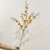 5 ngạnh của hoa lan nhảy múa chất lượng cao hoa nhân tạo trang trí nội thất đồ trang trí bàn hoa hoa nhân tạo hoa lan vũ nữ màu vàng châu Âu cây hoa giả để phòng khách cây trầu bà leo cột giả Cây hoa trang trí