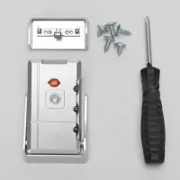 Серебряный пароль блокировки один + винтовой нож