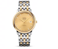 Omega (Omega) Swiss Watch Ola Danfish Series Автоматические механические мужские часы 424.20.37 Бизнес запястье