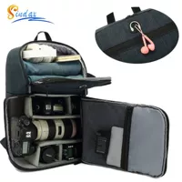 Waterproof DSLR Camera Bag Backpack With Charging Earphone H