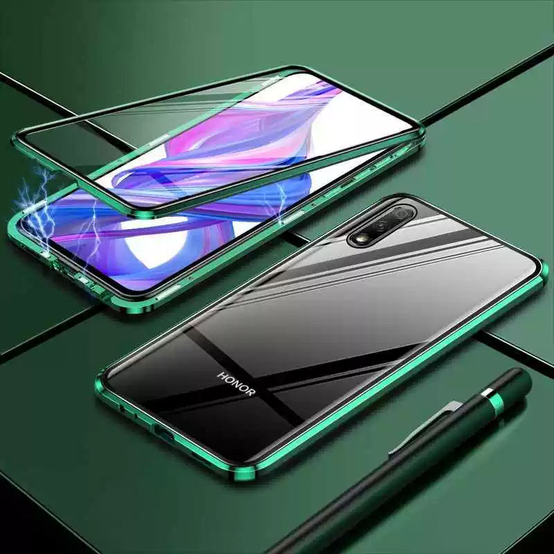 Люксовые 2-й магнитные чехлы-кошельки для Huawei Honor 8X фронтальная часть Ba