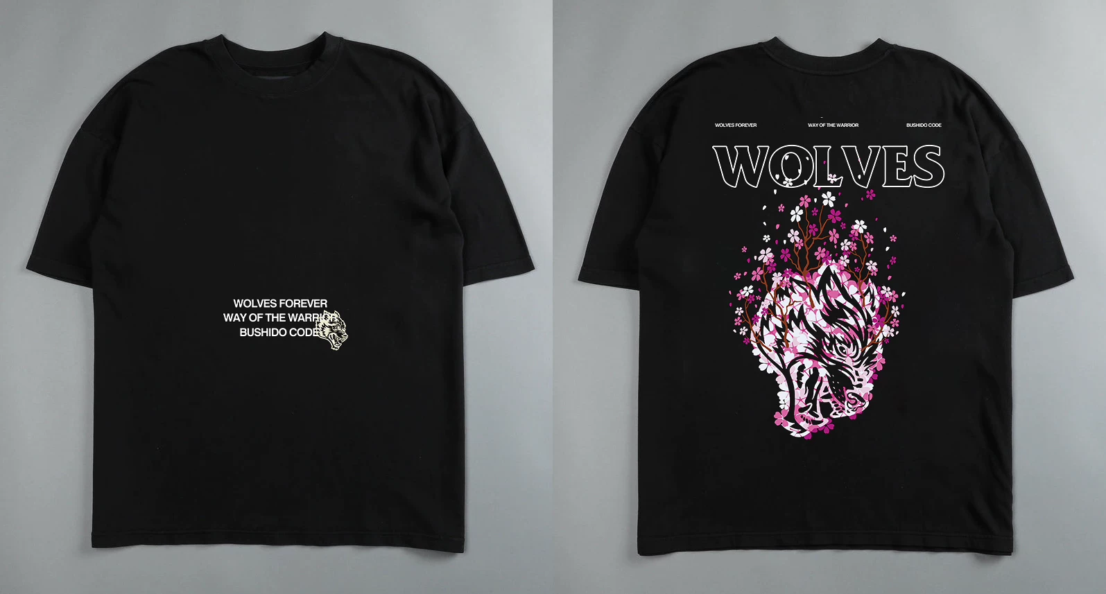 [Darc Wolf Спорт футболки Oversized графика DTG печать техника]