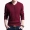 Thời trang nam V-Cổ đáy áo len áo len nam mùa thu mới kích thước lớn bộ dài tay T-Shirt triều nam áo len cardigan nam