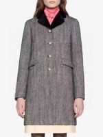 Бархатное шерстяное пальто, городской стиль, длина миди