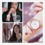 Đồng hồ rung nữ sinh viên Jiang Xin với vòng đeo tay với đồng hồ đeo tay phiên bản tiếng Hàn đơn giản gửi vòng tay mặt dây chuyền gió - Vòng đeo tay Cuff tỳ hưu vàng
