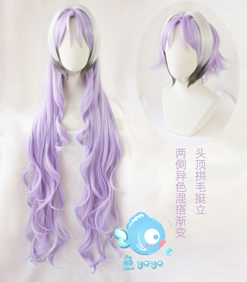 taobao agent Otaku cos/Tianxing Anecdotes purple, purple shadow COSPLAY wig