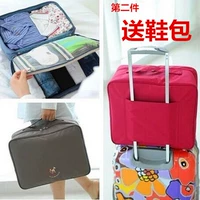 Hàn quốc phiên bản của túi xách du lịch lưu trữ túi quần áo hoàn thiện túi xe đẩy hàng hộp túi du lịch túi lưu trữ du lịch nam giới và phụ nữ vali size 16