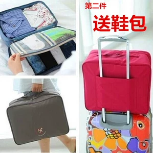 Hàn quốc phiên bản của túi xách du lịch lưu trữ túi quần áo hoàn thiện túi xe đẩy hàng hộp túi du lịch túi lưu trữ du lịch nam giới và phụ nữ