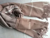 Двусторонний осенний кашемир, классический шерстяной шарф, накидка