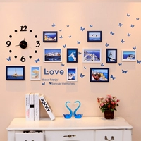 11 рамки белые синие часы 02+ часы