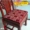 Mahogany ghế đệm ăn ghế đệm tùy chỉnh Trung Quốc sofa đệm cổ gỗ rắn đồ nội thất cổ điển vòng tròn ghế thêu đệm
