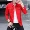 Thêu denim áo khoác nam xã hội tinh thần chàng Slim áo khoác Hàn Quốc phiên bản của xu hướng của người đàn ông màu đỏ nhanh chóng với cùng một đoạn áo khoác kaki