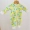 Baby dây kéo jumpsuit cotton mùa hè mỏng phần sơ sinh quần áo bé sơ sinh dài tay đồ ngủ nam và nữ romper bé - Áo liền quần