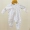 Baby dây kéo jumpsuit cotton mùa hè mỏng phần sơ sinh quần áo bé sơ sinh dài tay đồ ngủ nam và nữ romper bé - Áo liền quần