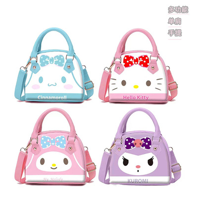 taobao agent New Curomotott handbag Portable girl Baby Babies Kuromi TOTE BAG