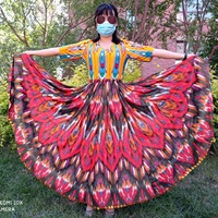 Бордовая юбка