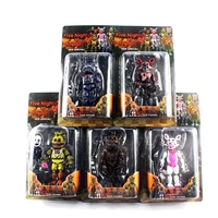 2 thế hệ có thể được lắp ráp khối xây dựng đồ chơi búp bê Trò chơi Halloween Palace trên tay 6 chú gấu bông sau năm giờ đêm - Capsule Đồ chơi / Búp bê / BJD / Đồ chơi binh sĩ búp bê đẹp