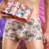 Người lớn béo trường trung học quần phẳng 4 hộp quà tặng thanh niên kháng khuẩn của nam giới đồ lót băng lụa quần short eo đàn hồi Bộ quà tặng