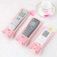 TV điều hòa không khí điều khiển từ xa đặt 3 Túi TV điều hòa không khí điều khiển từ xa bụi che vải ren bảo vệ bìa