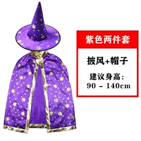 Сиреневый плащ, шапка